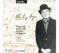 Arp,Philip - Hiermit Gebe Ich Nichts Bekannt