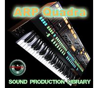 ARP Quadra - King Of The Past - Large Unique Original 24bit Wave/contatto multi layer samples Studio Library On DVD or Download
