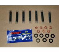 Arp Scarico Collettore Borchie Kit 10mm 7pcs + Rondelle + Rame Dadi 6-Point