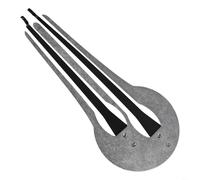 Arpa a becco in acciaio inox, strumento popolare russo e strumento musicale tradizionale Altai, arpa etnica portatile per percussioni principianti, armonica portatile con suono unico