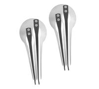 Arpa a Bocca Etnica 2 Pezzi, Doppio Tono, Mini Strumento | Metallo, Facile da Imparare, per Viaggi e Performance Soliste, per Principianti e Amanti del Folk