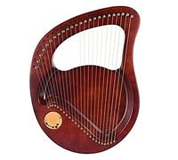 Arpa A Lira A 24 Corde, Legno Massello Di Mogano, Regalo Per Principianti, Adulti, Amante Della Musica Per Bambini, Con Legante Per Accordatura Skink, Corda Di Ricambio E Tutorial Musicale