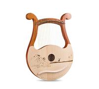 Arpa a lira Arpa classica in legno a 19 corde Mandolino Arpa a lira professionale cinese
