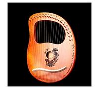 Arpa a lira Arpa classica in legno a 19 corde Mandolino Arpa a lira professionale cinese