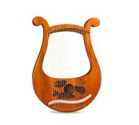 Arpa a lira Arpa classica in legno a 19 corde Mandolino Arpa a lira professionale cinese