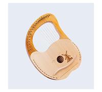 arpa a lira, Lira in legno massello a 19 corde, portatile, a for principianti, arpa