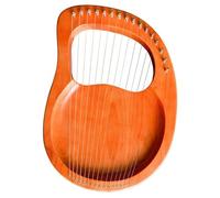 arpa, Arpa da grembo fatta a mano, arpa lira a 21 corde for adulti, kit di strumenti portatile, piccola arpa lira