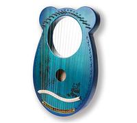 arpa, Arpa lira 16 corde in metallo Chiave di accordatura for arpa Simboli Squisiti intagli Strumento lira