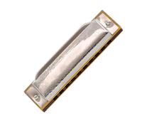 Arpa blues armonica diatonica a 10 fori standard argento adatta ai principianti(Color:A)