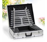 Arpa canto in cristallo quarzo con supporto manuale for terapia del suono | Trigger for colpo di martello, attivazione della risonanza acustica, for prestazioni(440hz)