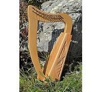 Arpa celtica irlandese per bambini, 12 corde, colori assortiti