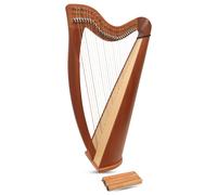 Arpa Claddagh Irlandese A 28 Corde, Arpa Celtica Irlandese Con Retro Rotondo