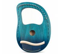 Arpa con 19 Corde Compatta Strumento a Corda a Scatola Scatola Portatile Strumento per Studenti, Scuola di Musica, color to 1