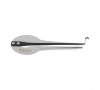 Arpa da ebreo portatile, piccola, 11 cm, trasparente per un suono nitido, portatile (misura grande)