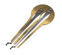 Arpa de Instrumento Musical - De Aleación de Aluminio para Diversos Estilos,Armónica de Mano Instrumento de Percusión para Principiantes - para Uso en Casa, Escuela, Aula, Escenario,