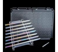 Arpa Di Cristallo For La Guarigione, For La Terapia Del Suono, La Meditazione Curativa, La Regolazione Dello Stato Emotivo, L'equilibrio Dei Chakra Del Corpo, Con Custodia In Allumina(440hz)