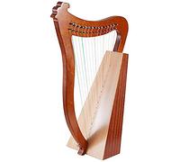 Arpa In Legno Di Mogano E Nylon A 15 Corde, Miglior Regalo Per Gli Amanti Della Musica Per Principianti Per Bambini Adulti, Nota Intagliata, Con Chiave Di Accordatura, Borsa Per Il Trasporto