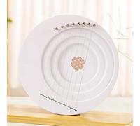 Arpa lira lunare, arpa in acero a forma di luna con chiave for accordatura, corde extra e tappetino antiscivolo, strumento musicale in legno for adulti e bambini di tutti i livelli di esperienza (Col