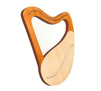 Arpa portatile a 21 corde, strumento a corda per adulti principianti, perfetta per l'apprendimento e la musicoterapia, design leggero, facile da suonare e trasportare