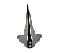 Arpa portatile in acciaio inox russo ebrei arpa bocca strumento etnico mascella arpa per principianti apprendimento musicale e creazione ritmica (A)