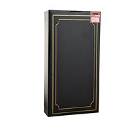 ARPAN - Album Imbottito per 300 Foto con Tasca CD/Dvd sul Retro dell'album e Rivestimento Protettivo in plastica, 18 x 4 x 33 cm, Colore: Nero