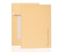 Arpan - Buste con dorso rigido, formato A6, formato C6 Manilla, 162 x 114 mm, confezione da 100