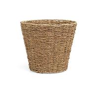 ARPAN Cestino per la Carta in Vimini per Camera da Letto, Cucina, Bagno o Ufficio, Cestino della Spazzatura Versatile, 28 x 25 cm