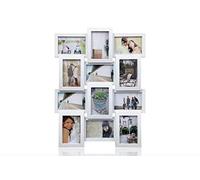 ARPAN - Cornice portafoto Multipla per Foto da 12 x 15 x 10 cm, Ideale Come Regalo (Bianco), 17,7 l x 23 h Pollici