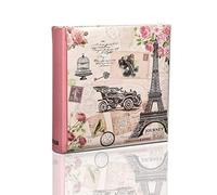 ARPAN Happy Memories Fotografico con Scritta, 200 Foto 10,2 x 15,2 cm, Cartoncino, Album di Effiel Tower, Album Misura: 23 x 4,5 x 22,5 cm Circa