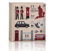 ARPAN London Icons Fotografico da Viaggio, 6 x 4 cm per 200 Foto, Design con Icone di Londra, Album misura: 23 x 4,5 x 22,5 cm circa
