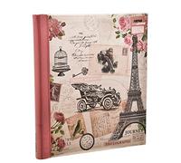 Arpan Pink Travel Album per foto, grande, stile vintage, motivo: gufo