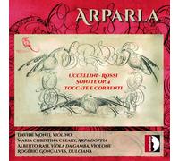 Marco Uccellini / Michelangelo Rossi – Arparla – CD – Stradivarius