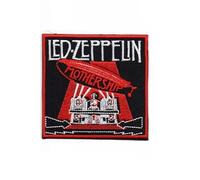 ARPatches Toppa ricamata termoadesiva con logo Led Zeppelin Mothership