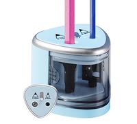 ARPDJK, Temperamatite elettrico, Con funzionamento a batteria, Per bambini, Per la scrivania, Per matite colorate