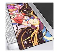 Arpeggio of Blue Steel Tappetino Mouse Gaming, Grande Anime Mouse Pad XXL 900x400mm Confortevole, Lavabile, 3mm Antiscivolo Tappetino Scrivania Supporto per Ufficio Computer, Adatto per computer e PC , F