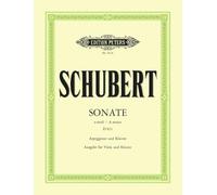 Arpeggione Sonata in a Minor D821 Transcribed for Viola and Piano: Transcribed for Viola and Piano
