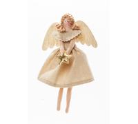 ARPIMEX Angioletto Natale Stoffa 16 Cm Gold