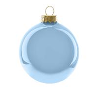 ARPIMEX Box 16 Sfere Natale Vetro D 80 Mm Celeste