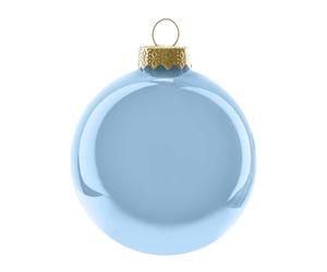 ARPIMEX Box 16 Sfere Natale Vetro D 80 Mm Celeste