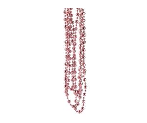 ARPIMEX Collana Natale Perle Plastica D 8 Mm 2,7 Mt Rosa