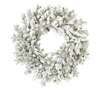 ARPIMEX Corona Natale Pino Winter Majesty D 36 Cm Innevato Bianco