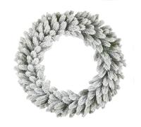 ARPIMEX Corona Pino di Natale Innevata D 80 Cm Bianco Pe