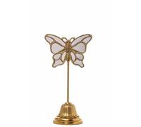 ARPIMEX Farfalla Resina si Base 15 x 9,5 x 27,5 Cm Gold