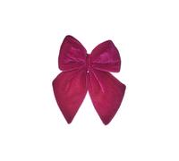 ARPIMEX Fiocco Natale Velluto 13,5 x 10 Cm Fucsia