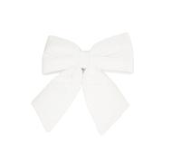 ARPIMEX Fiocco Natale Velluto 40 Cm Bianco