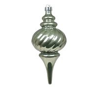 ARPIMEX Ornamento di Natale a Spirale Appuntito 11,5 x 26,5 Cm Plastica Verde Salvia