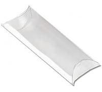 ARPIMEX Portaconfetti Tubo Trasparente PVC 3,5 x 2 x 11,5 Cm 50 Pz