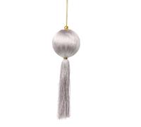 ARPIMEX Sfera Natale con Decoro 9 ,5 x 9,5 x 30 Cm Grey