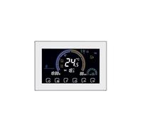 Arpokcoe Termostato Wifi per caldaia a gas,Termostato compatibile con Tuya/Alexa/Google Home, Smart cronotermostato Programmabile 95-240V (Bianco)