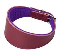 arppe 2155015091 Collana Levriero Cuoio superfelt, Bordeaux E Viola